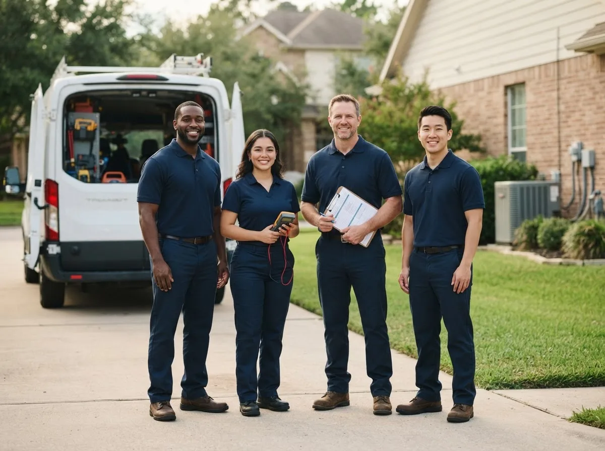 Certified HVAC technician near Giddings, TX
